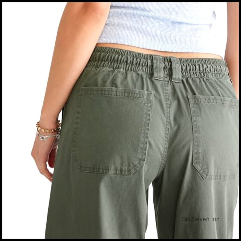 Low Rise Baggy Wide Leg Jeans Y2K Retro Chic Oversized Denim - Picture 3 of 5